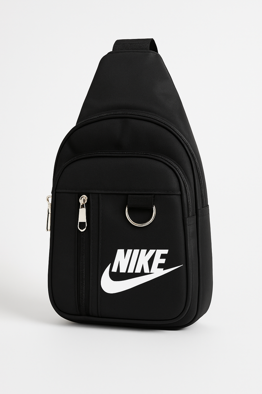 Nike Crossbody Sling Bag – Jet Black Street Edition