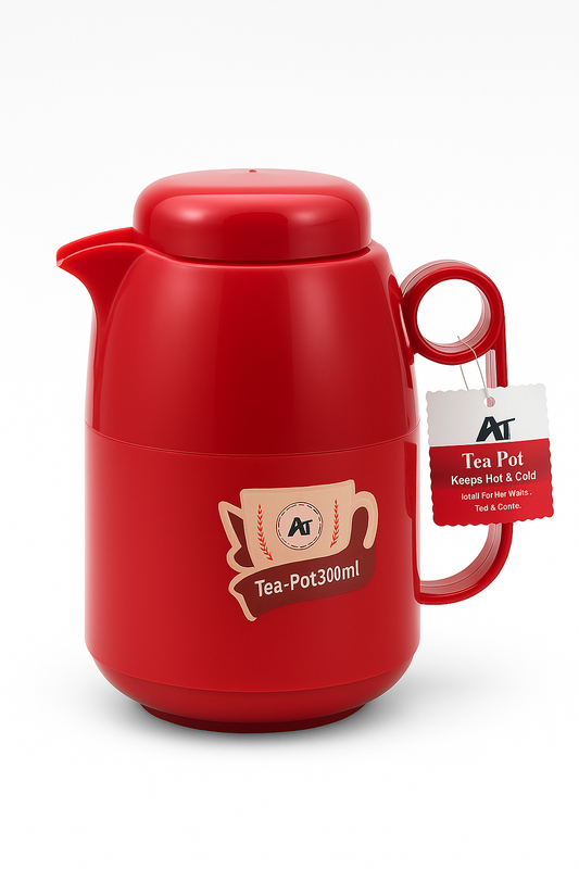 AT Insulated Tea Pot (300ml) – Keeps Beverages Hot or Cold