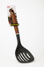 MYA Granite Slotted Turner with Wood-Style Handle – Nonstick Friendly Kitchen Spatula