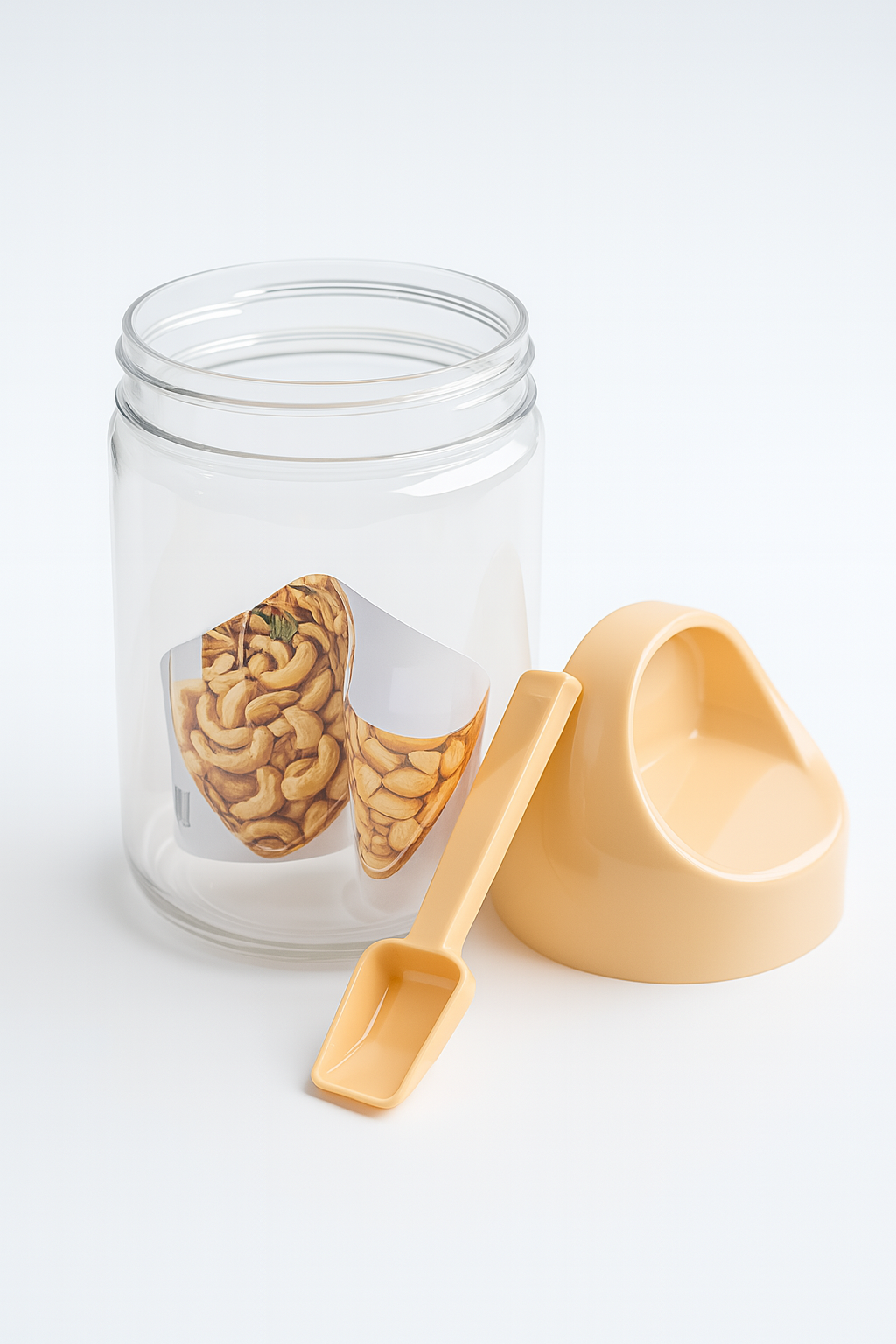 Big Jar Set with plastic spoon