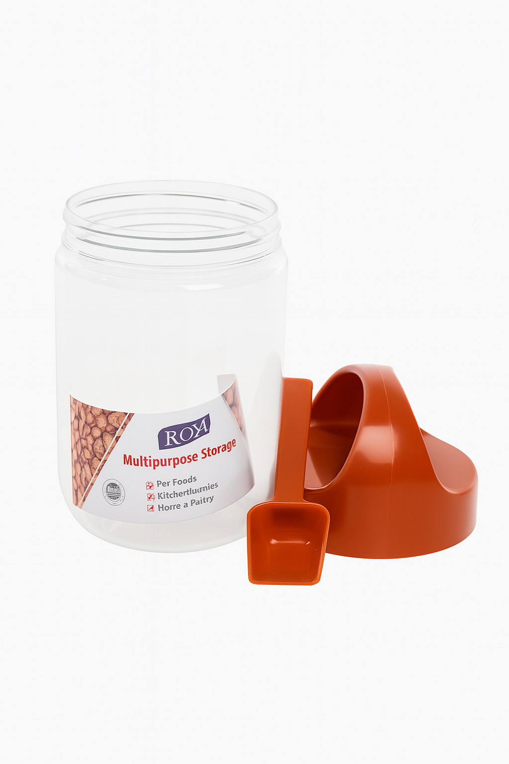 Big Jar Set with plastic spoon