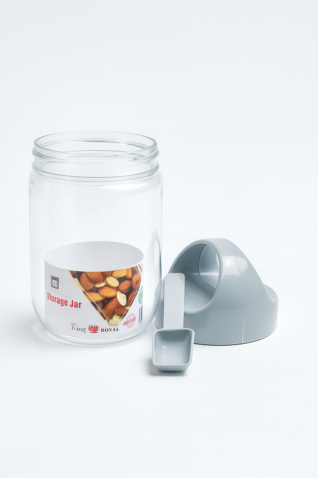 Big Jar Set with plastic spoon