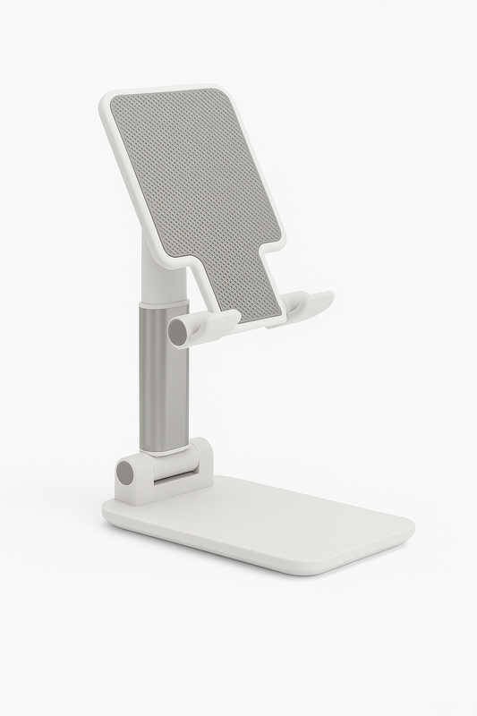 Premium Adjustable Desktop Phone & Tablet Stand – Teal Green