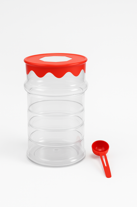 Plastic Masala Jar