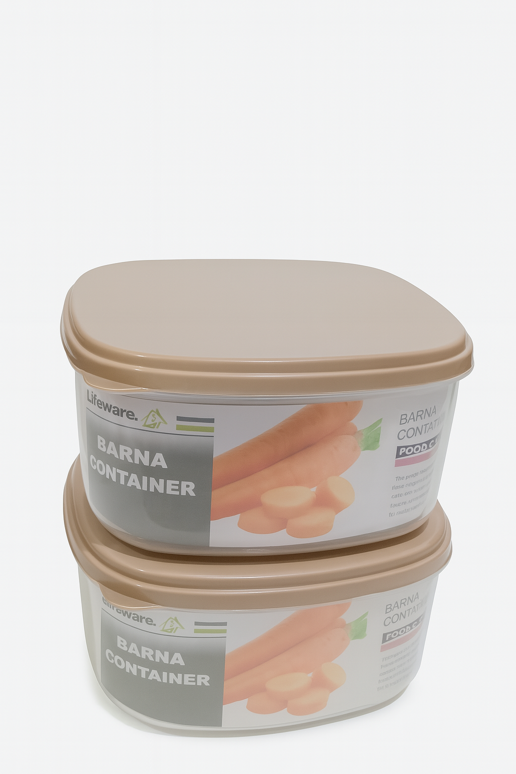 2 piece-Plastic Box Set