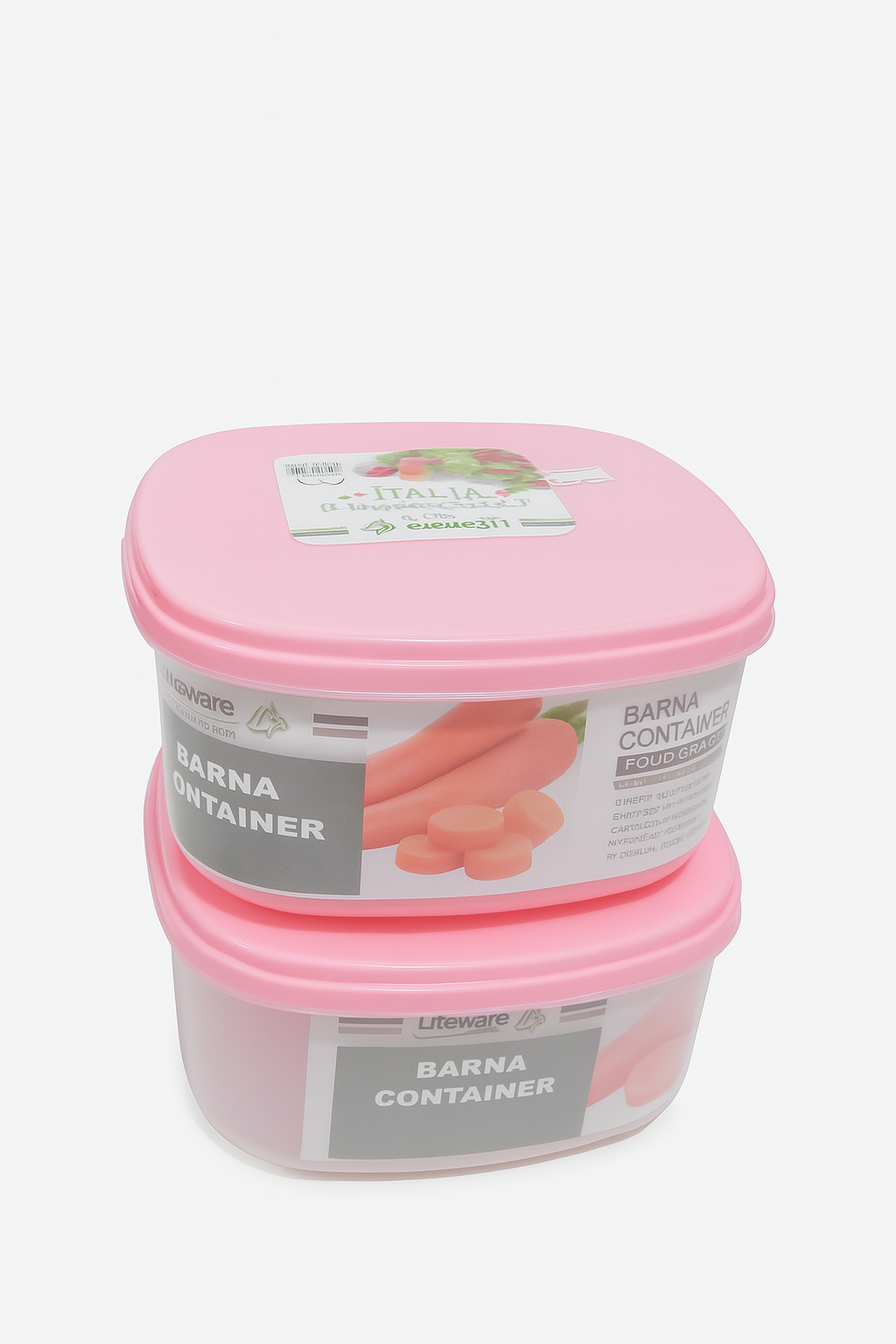 2 piece-Plastic Box Set