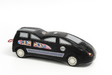 Lightweight Black Police Car Toy – Pull-Along Style