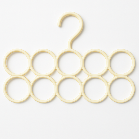 Lifeware Scarf & Shawl Hanger – Coral Pink (16 Loops)