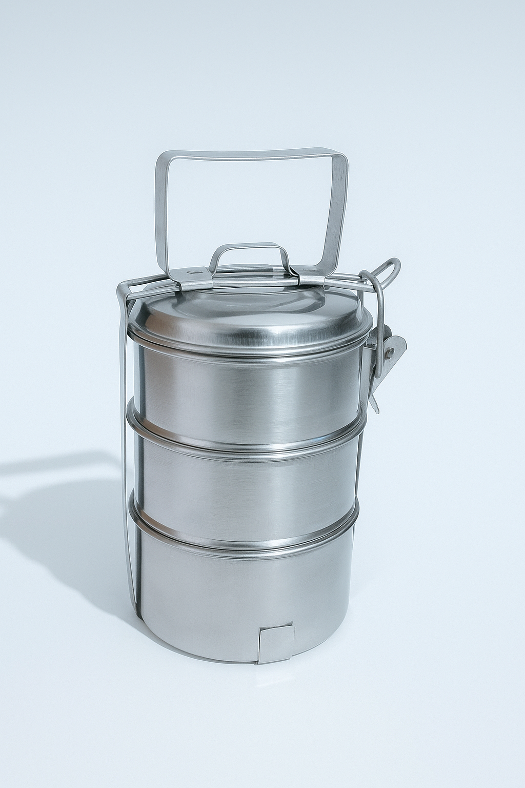 3-Tier Stainless Steel Tiffin Carrier