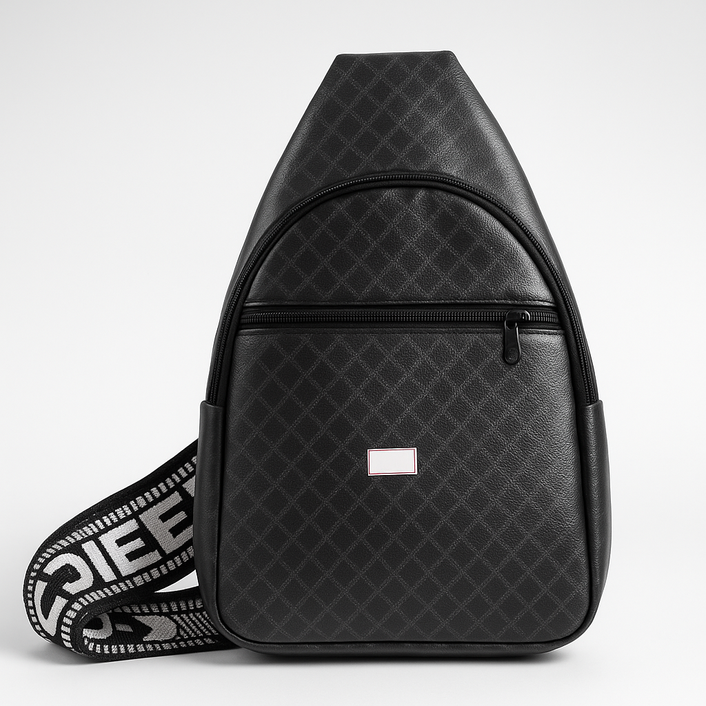 Minimalist Navy Blue Sling Bag – Everyday Carry Edition