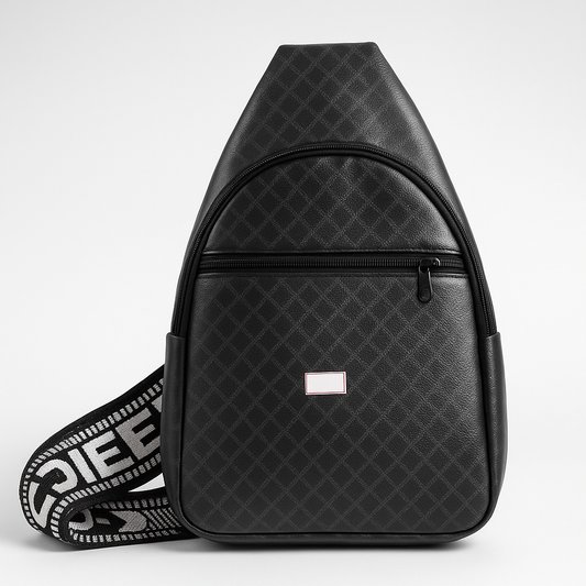 Minimalist Navy Blue Sling Bag – Everyday Carry Edition