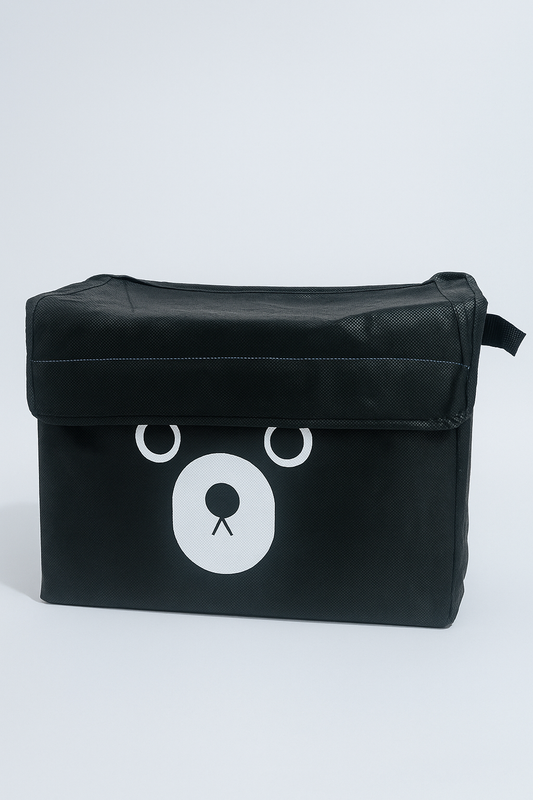 Teddy Bear Foldable Storage Box – Chocolate Brown Cutie