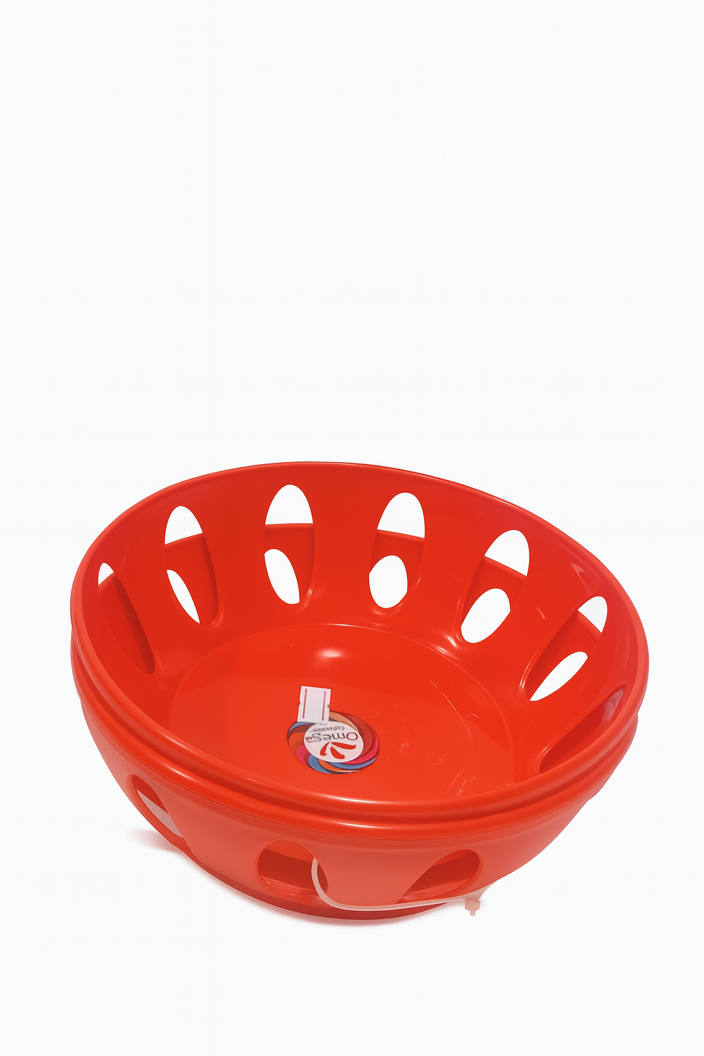 2 Round Plastic Multi-Purpose Basket with Vent Holes SET – Sky Blue