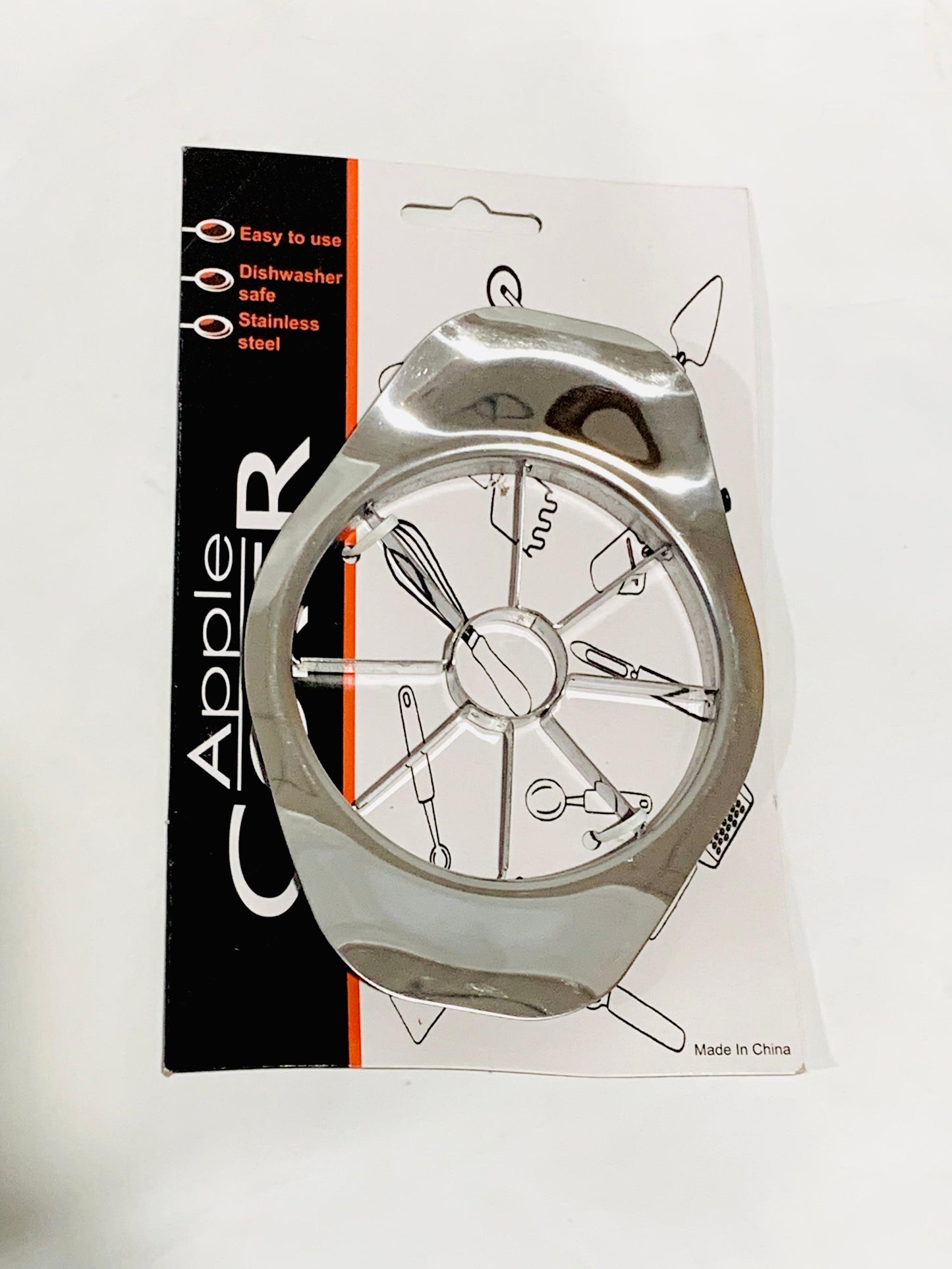 STAINLESS STEEL APPLE CUTTER