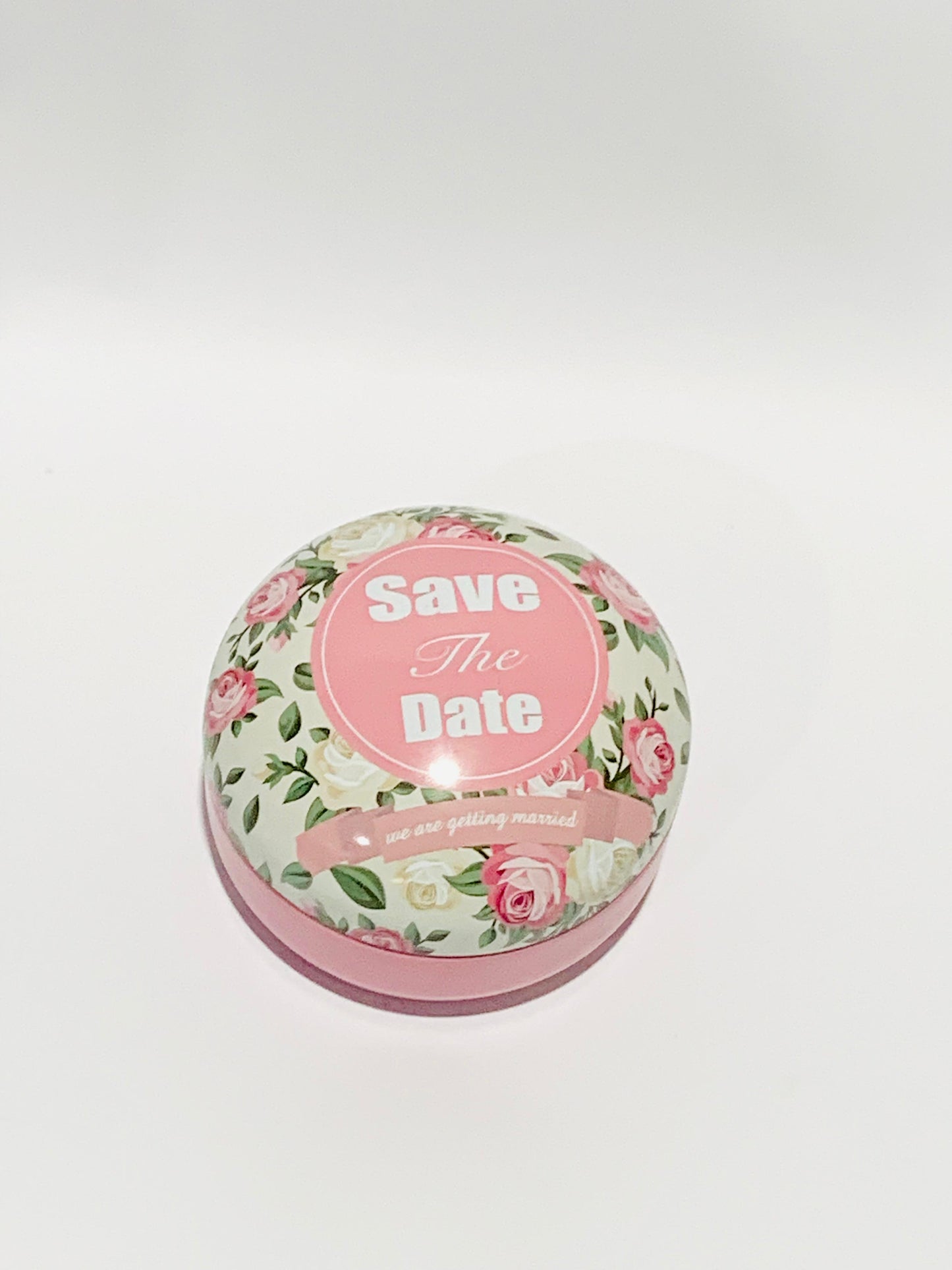 Silver Metallic Gift Box-Heart Shape