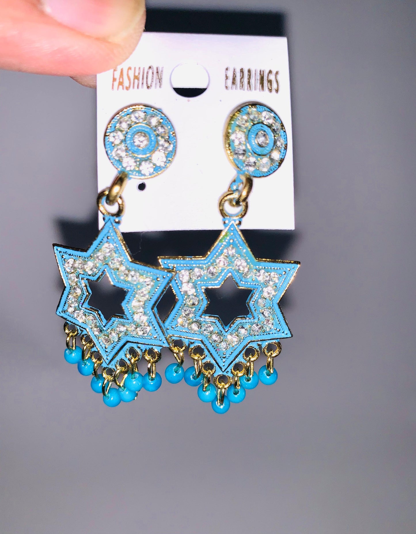 Mini Idian Earrings-Star Shaped