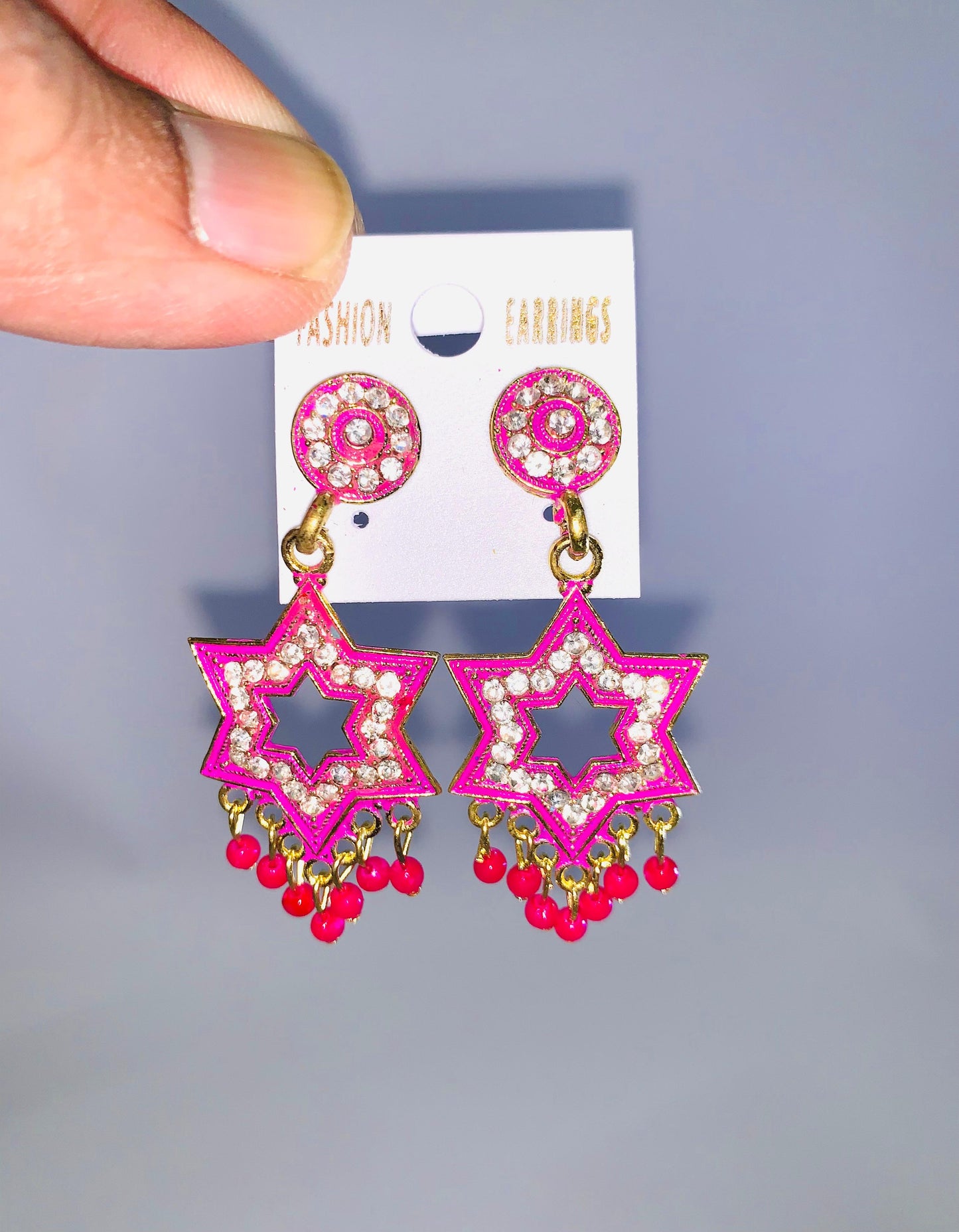 Mini Idian Earrings-Star Shaped