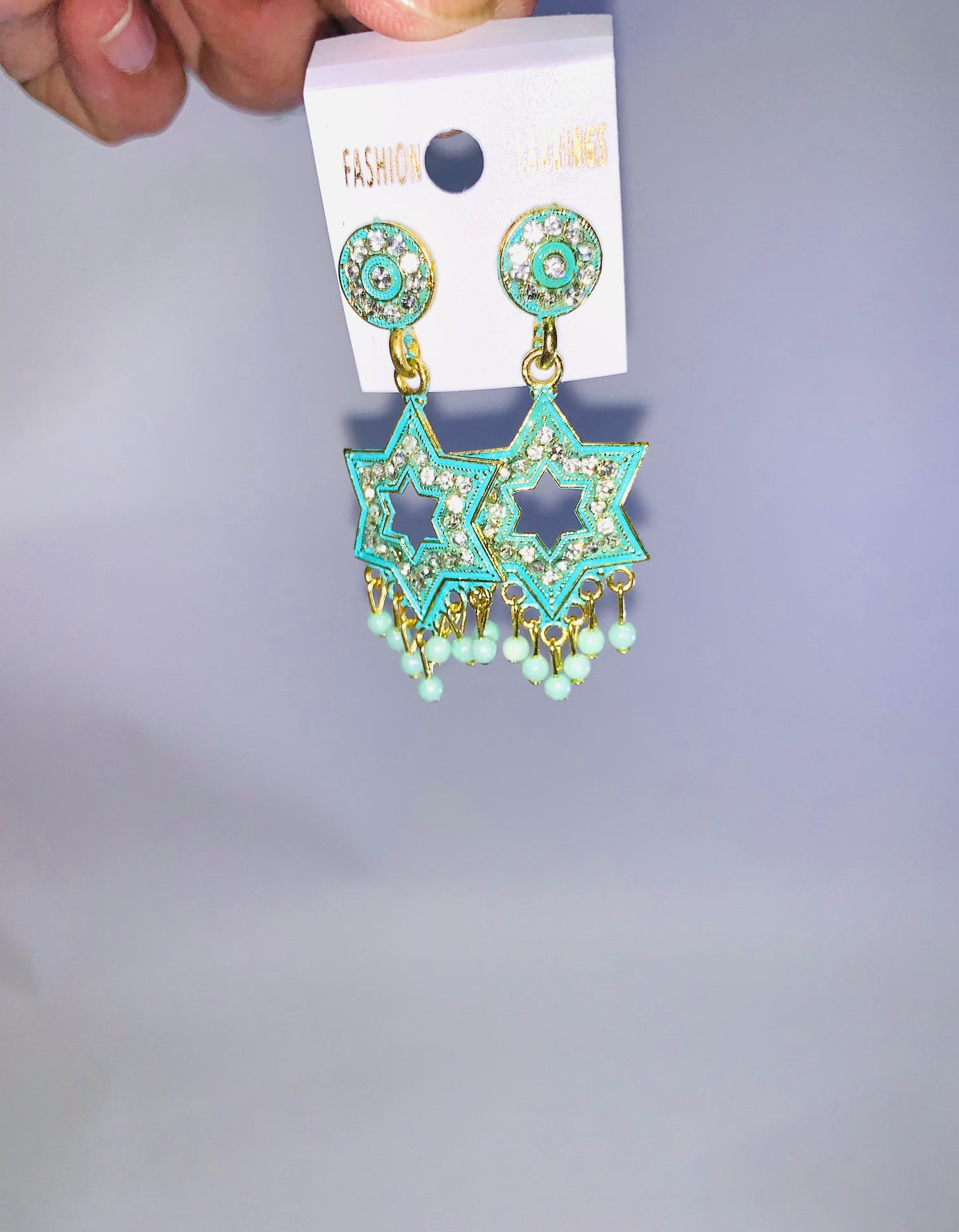 Mini Idian Earrings-Star Shaped